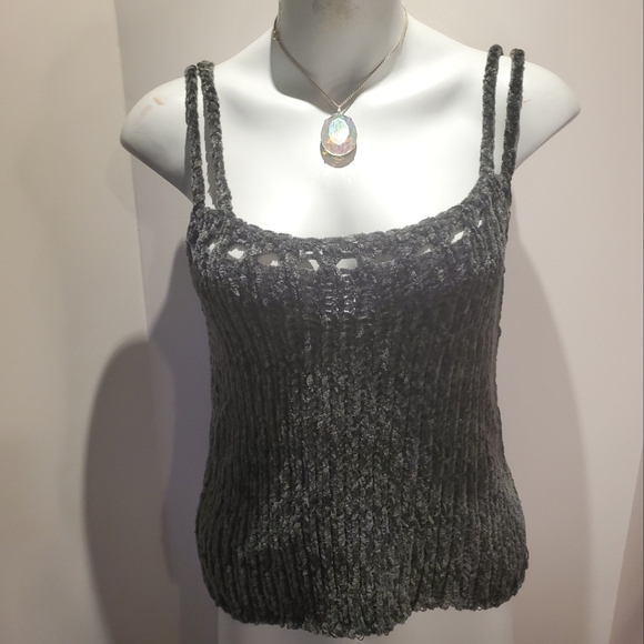 Large Crochet Tank Top - Picture 1 of 6